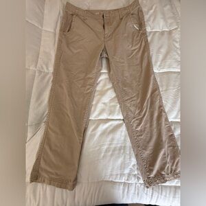 Urban Pipeline Relaxed Straight Leg Tan Pants